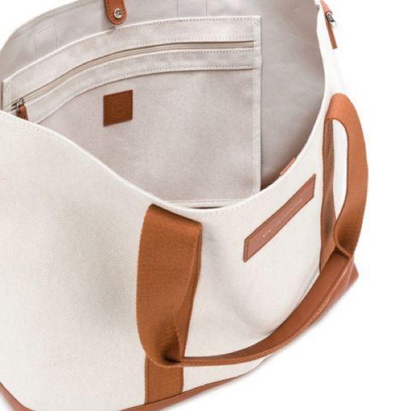 WANT LES  ESSENTIELS Marti Leather-Trimmed Tote Bag - Picture 8 of 10